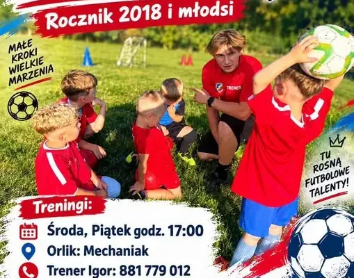Nabór młodych piłkarzy w Bartoszycach – Victoria zaprasza na treningi