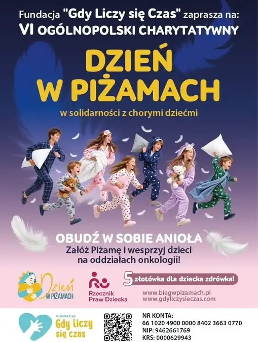 Bieg w Piżamach w Bartoszycach – pomaganie ma moc!