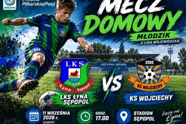 Młodzik rozegra ligowy mecz z KS Wojciechy – zaproszenie na piątkowe spotkanie