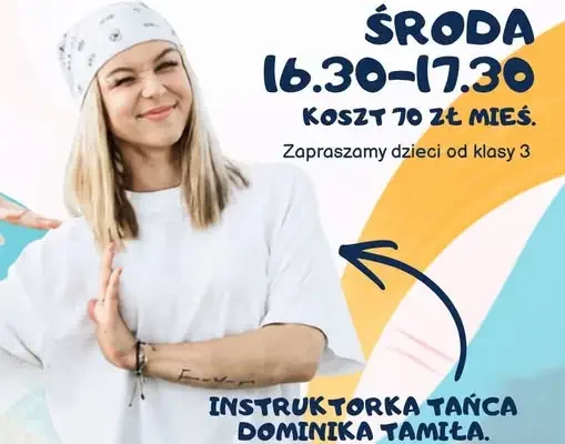 Zajęcia taneczne dla dzieci w Sępopolu – nowy sezon w Miejsko-Gminnym Ośrodku Kultury