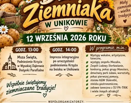 Dzień Ziemniaka w Unikowie – święto tradycji już 12 września