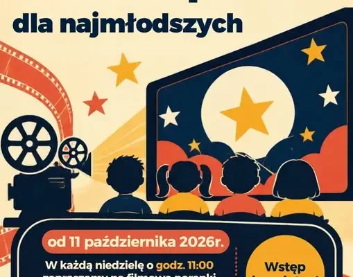 Niedzielne poranki filmowe dla najmłodszych w Bartoszyckim Domu Kultury