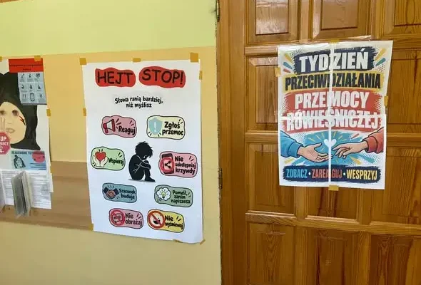 Tydzień Przeciwdziałania Przemocy Rówieśniczej w szkole – uczniowie klasy 7A o szacunku i bezpieczeństwie