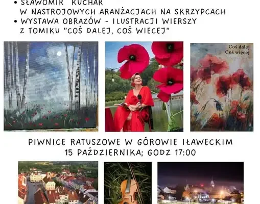 Spotkanie z poezją Marii Duchnik w Górowie Iławeckim – 15 października