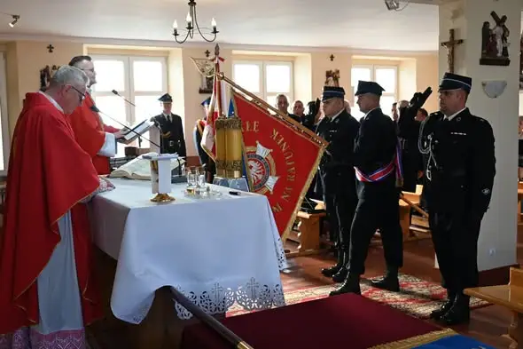 Sztandar dla OSP Kinkajmy – wyjątkowa uroczystość w gminie Bartoszyce