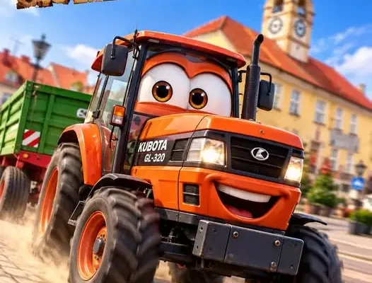 Miejska Kubota GL-320 poszukiwana. Kurier Górowski wyznaczył nagrodę 500 zł