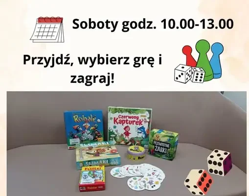 Soboty z grami planszowymi w Bibliotece Publicznej w Bisztynku