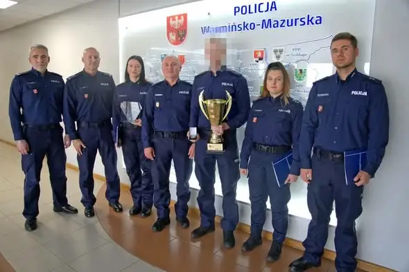 Policjant z Bartoszyc wicemistrzem Polski w konkursie służby kryminalnej