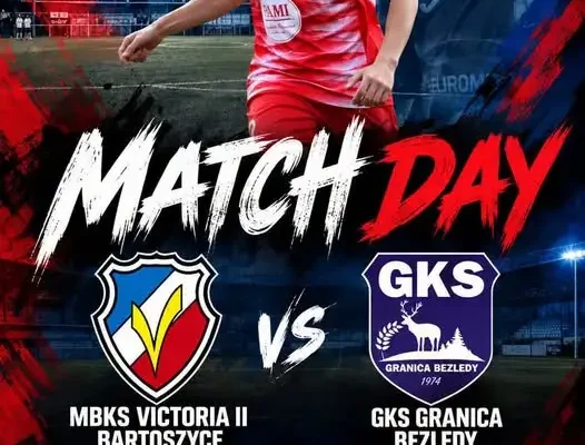 Derby klasy B w Bartoszycach: rezerwy Victorii podejmują Granicę Bezledy