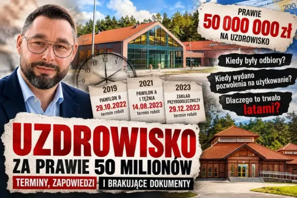 Uzdrowisko w Nowej Wsi Iławeckiej: prawie 50 mln zł i lata opóźnień