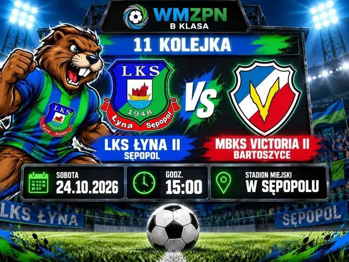 Derby na zakończenie rundy: rezerwy Sępopola podejmują Victorię II Bartoszyce