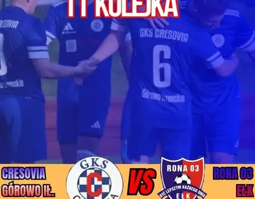 Cresovia Górowo Iławeckie podejmie Rona 03 Ełk w 11. kolejce
